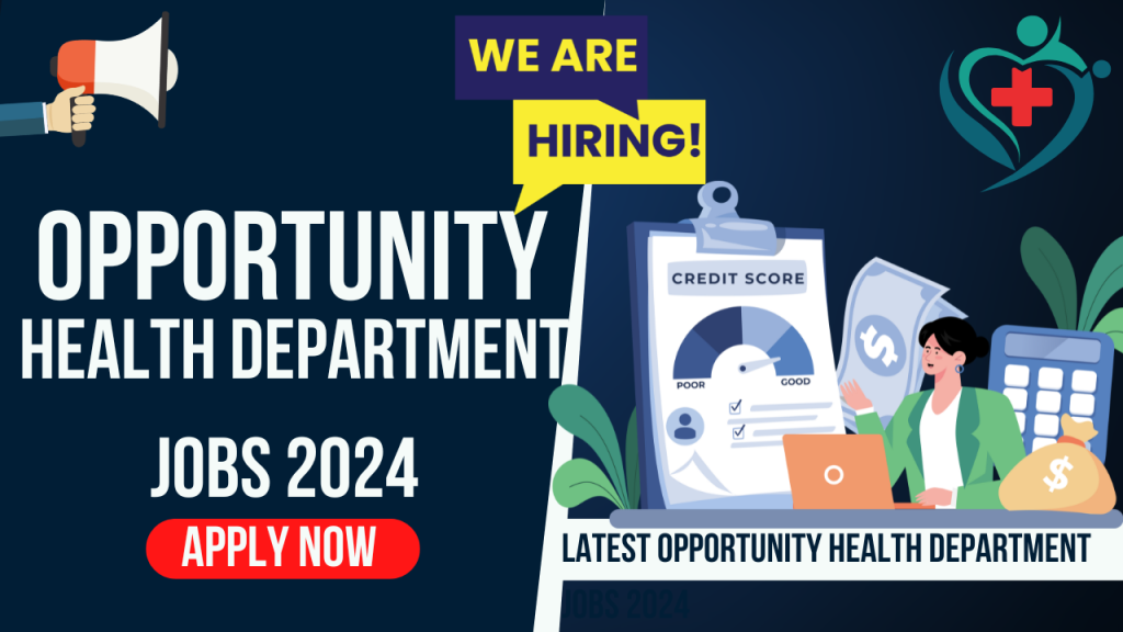 Health Department Jobs